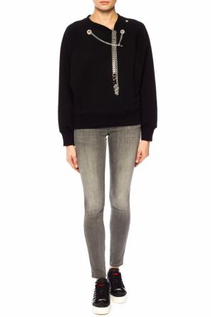 Bluza z aplikacją z łańcuchem, zdjęcie 2 Bluza z aplikacją z łańcuchem od Diesel